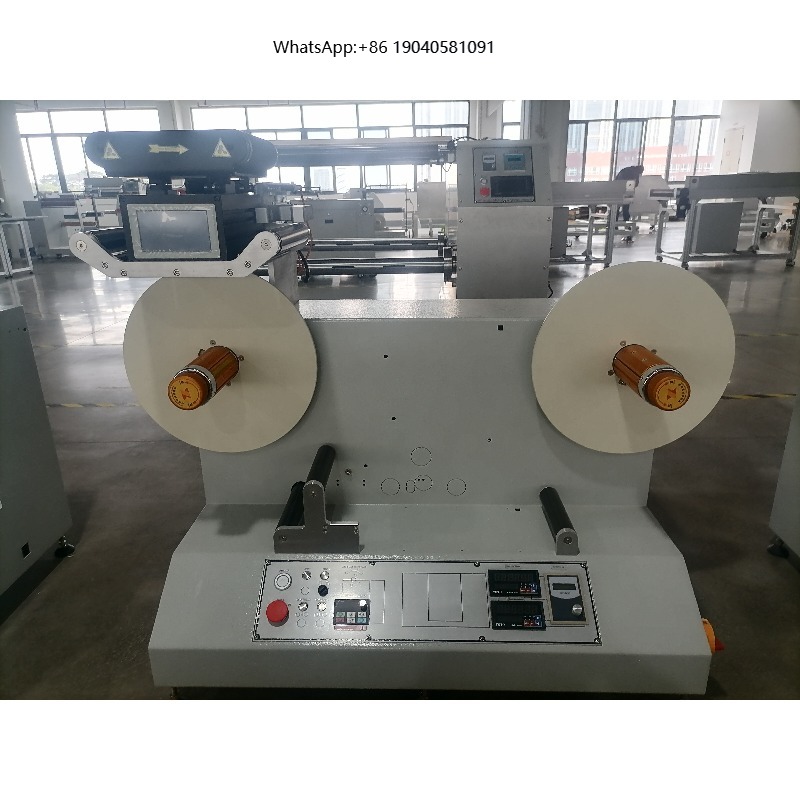Sticker Label Roll - Máquina de Rebobinagem Automática de Alta