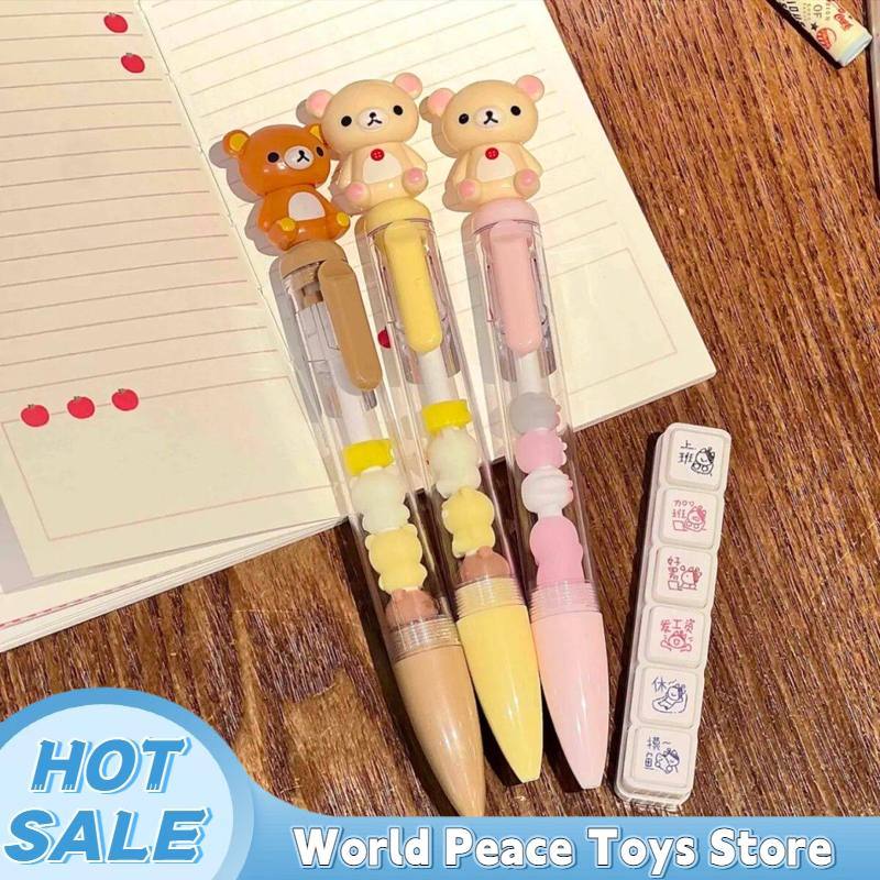 Caneta Gel Rilakkuma Urso Irmã - Stationery Supplier avaliação e preço