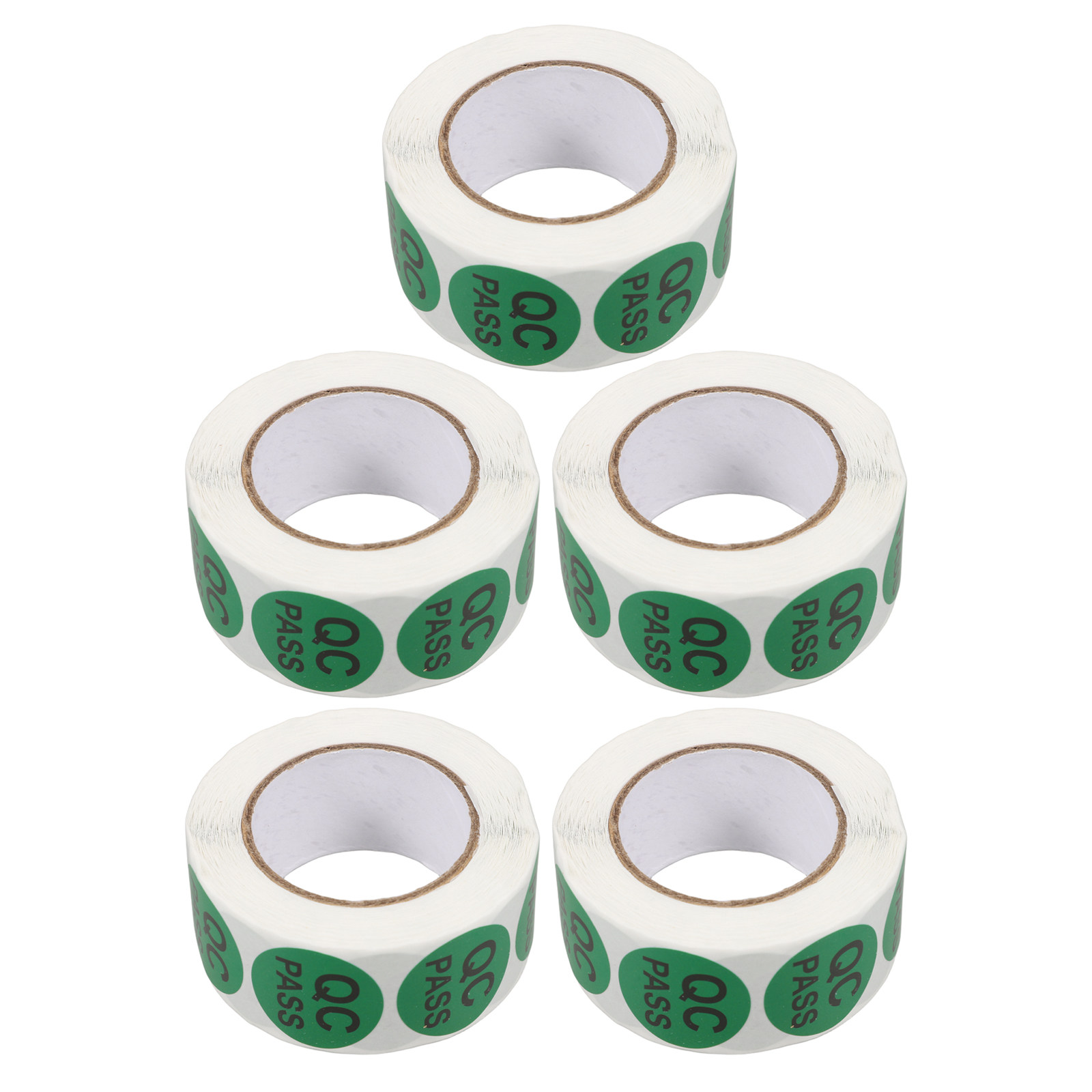 5 rolos de etiquetas redondas  - Sticker Label Roll avaliação e preço