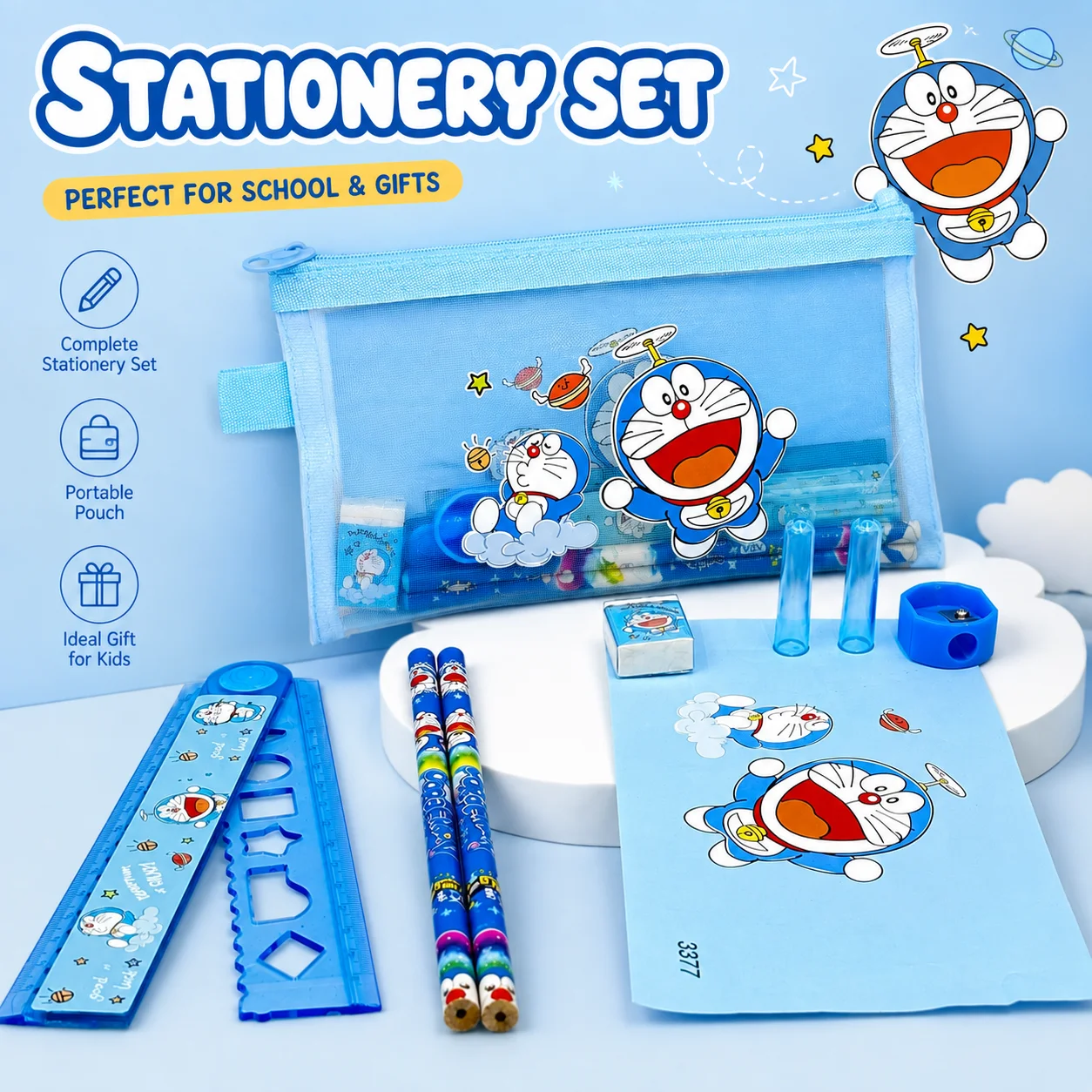 Conjunto de material escolar i - Stationery Supplier avaliação e preço